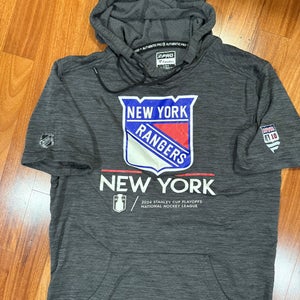 Artemi Panarin 10 New York Rangers Fanatics Authentic Pro Short Sleeve Hoodie Player Used L