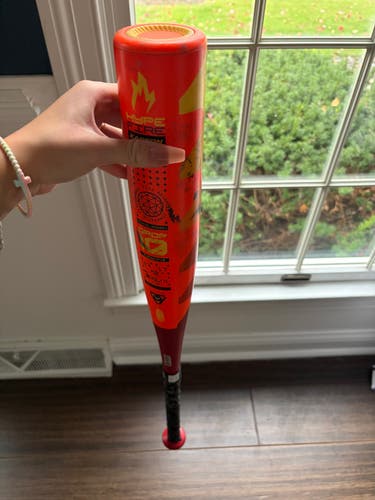 2025 Easton Hype Fire Alloy JBB USSSA Certified Bat (-10) 17 oz 27" (Used)