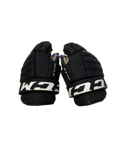 Used CCM FT455 Junior Gloves Black 11" 11706-S000366411