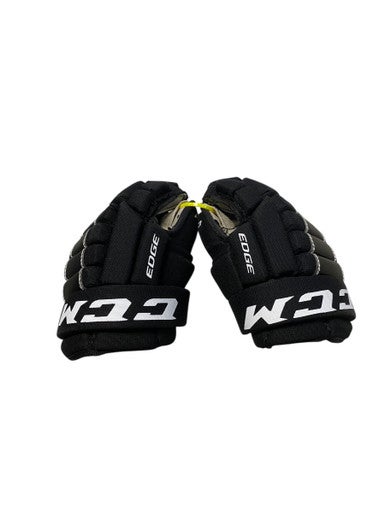 Used CCM EDGE Youth Gloves Black 9" 11706-S000366413