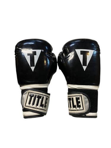 Used Title Boxing Boxing Gloves Black MD 11706-S000366402