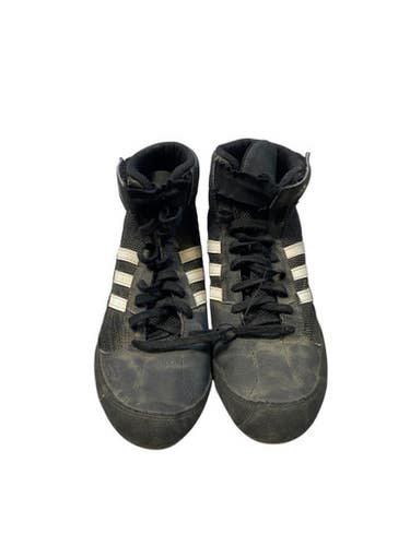 Used Adidas Wrestling Shoes Black Senior 7 11706-S000366326
