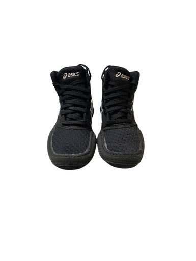 Used Asics Wrestling Shoes Black Youth 11.0 11706-S000366324
