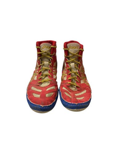 Used Asics Wrestling Shoes Red Senior 5 11706-S000366325