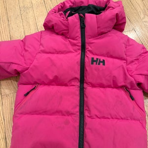 Pink Girls Size 8 Helly Hansen Jacket (Used)