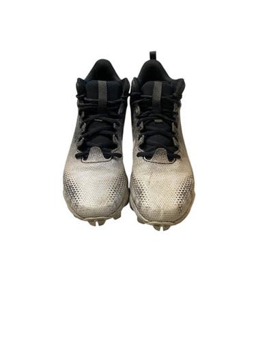 Used Under Armour Adult FB Cleats Black Senior 7.5 11706-S000366309