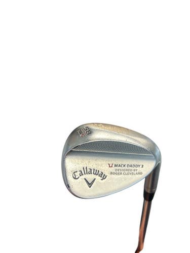 Used Callaway MACK DADDY 2 Golf Wedge Mens RH 58 Degree 10299-S000299493