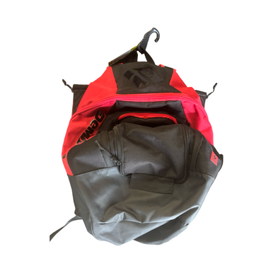 Used Demarini VOODOO BB/SB Player Backpack Black And Red 10299-S000302147