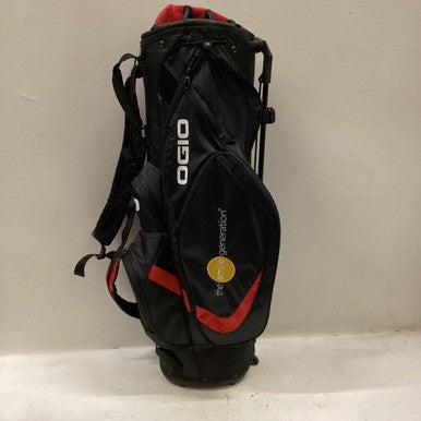 Used Ogio THE SMILE GEN STAND BAG Mens Stand Bag Black 11725-S000493653