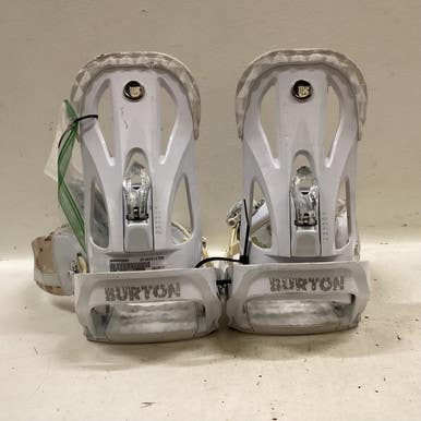 Used Burton MISSION BINDINGS Mens Binding Only White LG 11725-S000493665