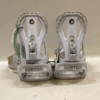 Used Burton MISSION BINDINGS Mens Binding Only White LG 11725-S000493665