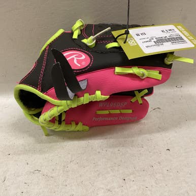 Used Rawlings WPL95DSP BB/SB Glove T-ball Pink 8" 11725-S000493680