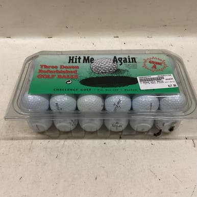Used HIT ME AGAIN 3 DOZEN GOLF BALLS Golf Accessory 11725-S000493777