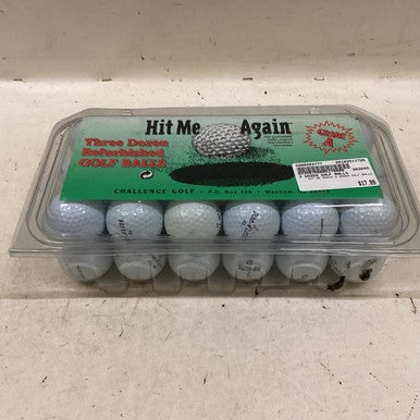 Used HIT ME AGAIN 3 DOZEN GOLF BALLS Golf Accessory 11725-S000493777