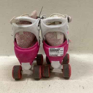 Used FALCON GTX Junior Roller Quad Skates Pink Adjustable 11725-S000493783