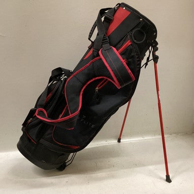 Used Top Flite 6 WAY STAND NAG Mens Stand Bag Black 11725-S000493811