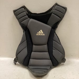 Used Adidas ADIDAS CATCHERS CHEST Catchers Chest Protector Black And Grey Intermed 11725-S000493821