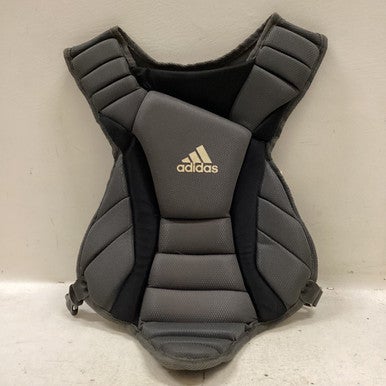 Used Adidas ADIDAS CATCHERS CHEST Catchers Chest Protector Black And Grey Intermed 11725-S000493821