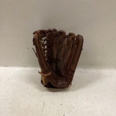 Used Mizuno GCF 1801 RH Throw Fastpitch Gloves Chocolate And Almond 13" 11725-S000493838