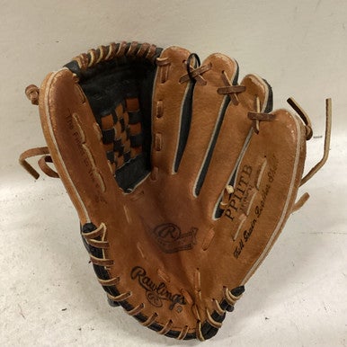 Used Rawlings PP11TB BB/SB Glove RH Throw Brown And Black 11" 11725-S000493840