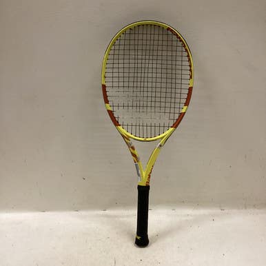 Used Babolat PURE AERO JR 26 Junior Tennis Racquet Yellow 26" 11725-S000493844