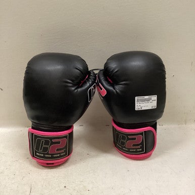 Used Boxing Gloves Black And Pink Senior 11725-S000493849