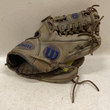 Used Wilson 1788A A2000 BB/SB Glove RH Throw Grey And Royal Blue 11 1/4" 11725-S000493214