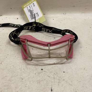 Used STX PINK GOGGLES Lacrosse Facial Protect Pink Senior 11725-S000493394