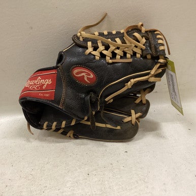 Used Rawlings D1175MTBC BB/SB Glove RH Throw Black 11 3/4" 11725-S000493518