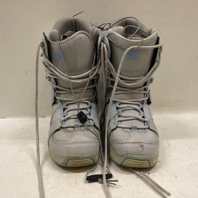 Used DC Shoes SNOWBOARD BOOTS Mens Snowboard Boots Grey Senior 8.5 11725-S000493572