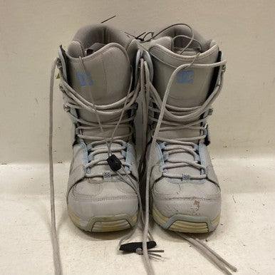 Used DC Shoes SNOWBOARD BOOTS Mens Snowboard Boots Grey Senior 8.5 11725-S000493572