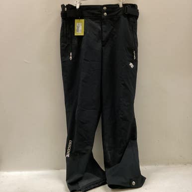 Used Descente SKI PANTS Adult Racing Suit Black LG 11725-S000493577