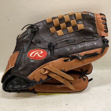Used Rawlings PL130 BB/SB Glove RH Throw Brown 13" 11725-S000493598