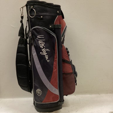 Used Walter Hagen 13 WAY CART BAG Mens Cart Bag Maroon 11725-S000493616