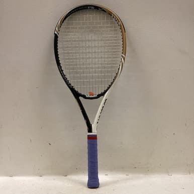Used Wilson BLX TEMPEST FOUR Adult Tennis Racquet Gold 4 1/4" 11725-S000493631