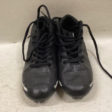 Used Rawlings Jr FB Cleats Black Junior 01 11725-S000493635