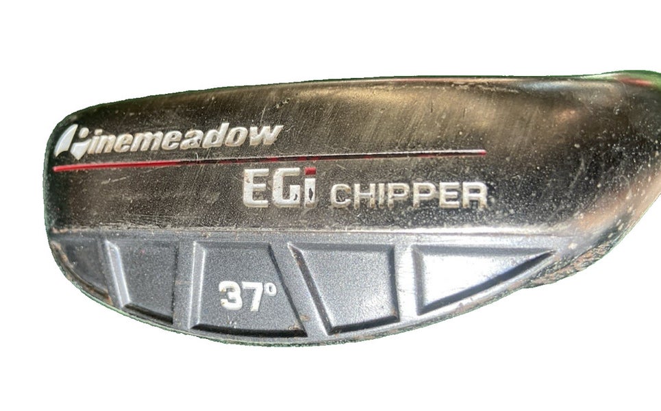 Pinemeadow Golf EG1 Chipper 37* RH Premium Steel Shaft 35" Nice Factory Grip