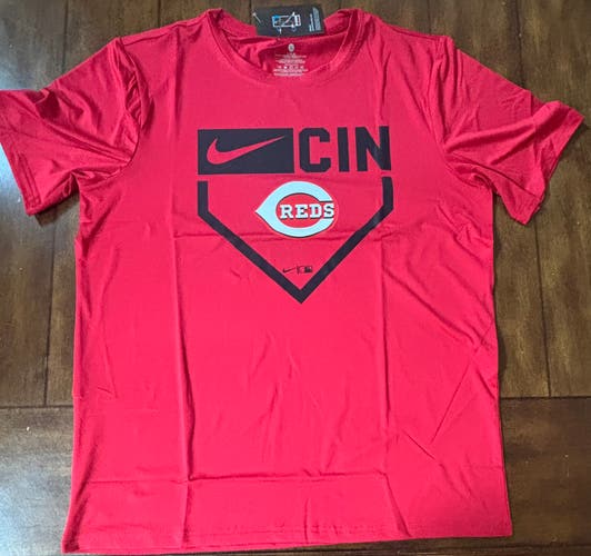 Cincinnati Reds Dri-Fit Short Sleeve Tee Adult Large