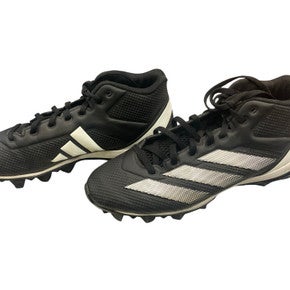 Used Adidas ADIZERO Adult FB Cleats Black Senior 7 11859-S000026736