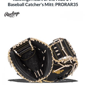New Rawlings Heart of the Hide 34" Right Hand Throw Catcher's Mitt