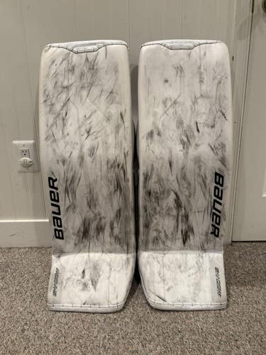 Senior Large (35+) Bauer Supreme Shadow Goalie Leg Pads (Used)