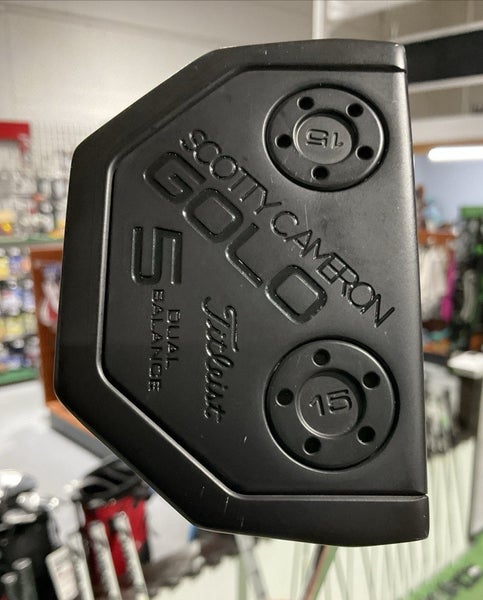 Titleist SCOTTY CAMERON GOLO 5 35.5" Mallet Putter GOLF PRIDE 10" Grip RH