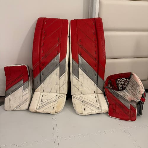 Warrior Ritual G4 Pro Goalie Full Set Senior 32" (Used)