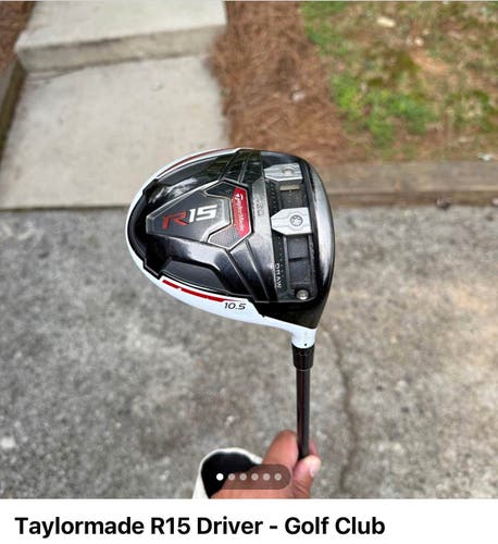 TaylorMade R15 Right Handed Driver Stiff Flex 12 Loft (Used)