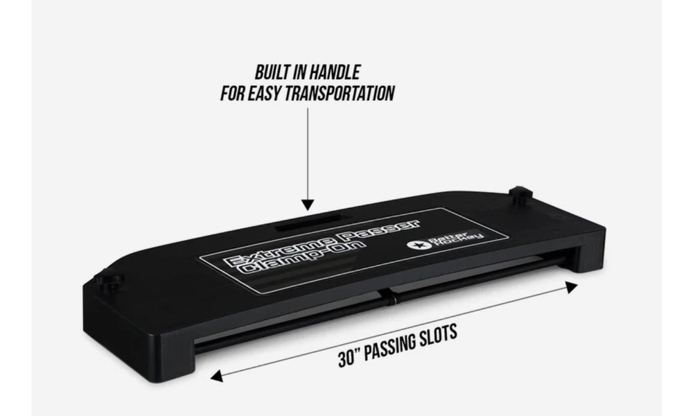 Better hockey clamp on passer