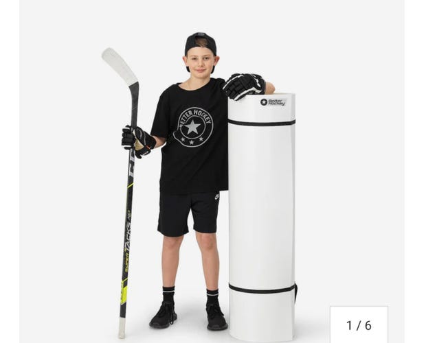 Extreme hockey roll up 4’x8.5’ shooting pad