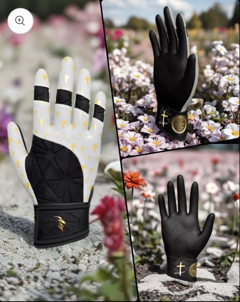 Goat’d Blessings - Lux Edition Batting Gloves (New) w/ Carrying Case - Youth Medium