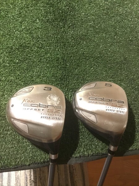 King Cobra Ladies SZ Offset Woods Set (3W & 5W) Aldila HM Tour 50g Graphite