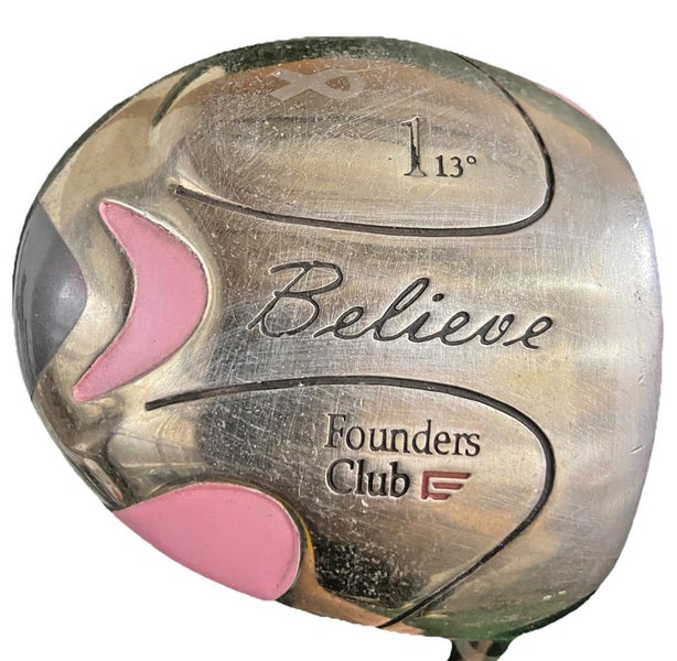 Founders Club Believe Offset Titanium Driver 13* RH Ladies Graphite 43" New Grip