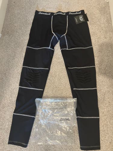 (New) Adult XL Daredevil Ronan Cut Resistant Compression Pants